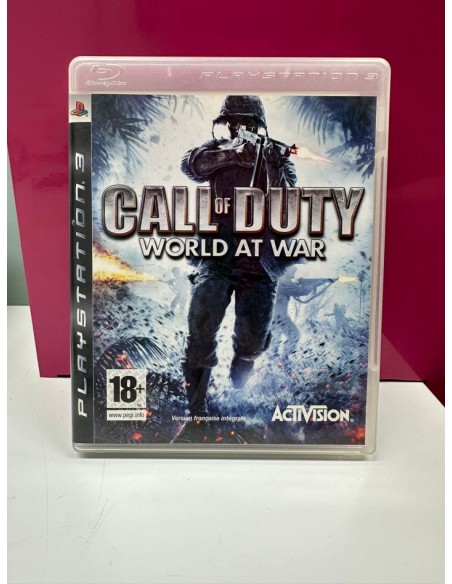 9-9-63206-3-Videojuego PS3 cod world at war pal francia