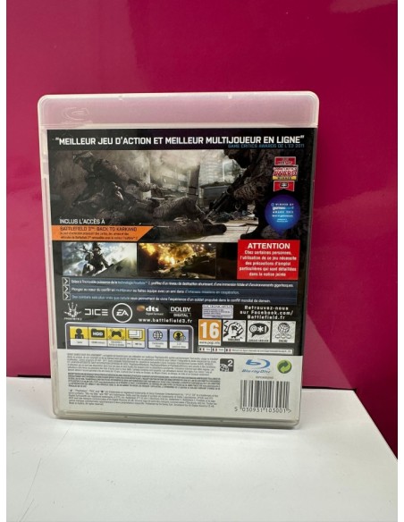9-9-63214-2-Videojuego PS3 battlefield 3 pal francia