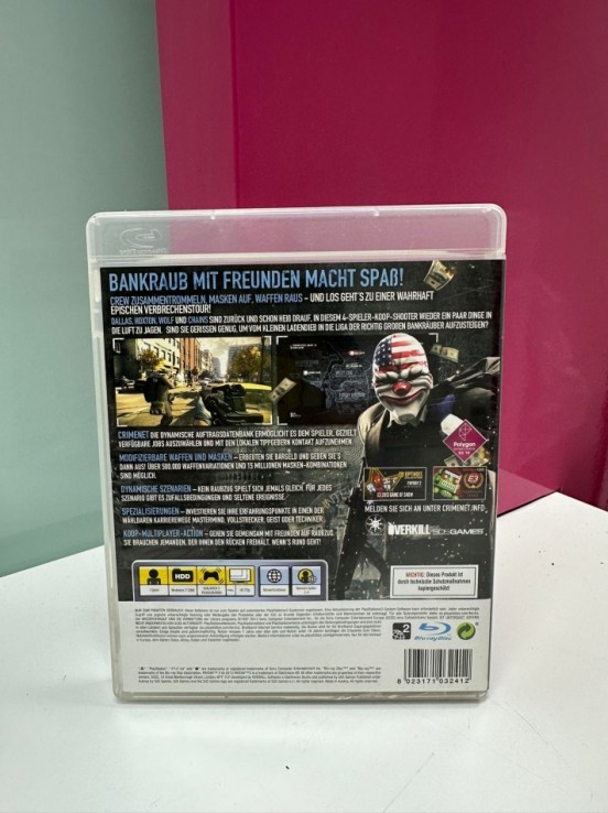 9-9-63588-2-Videojuego PS3 Payday 2