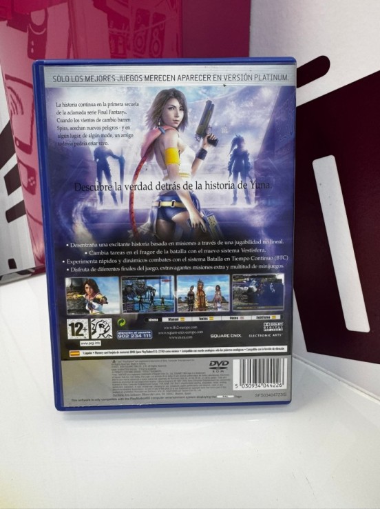 9-9-45168-6-Videojuego PS2 Final Fantasy x2
