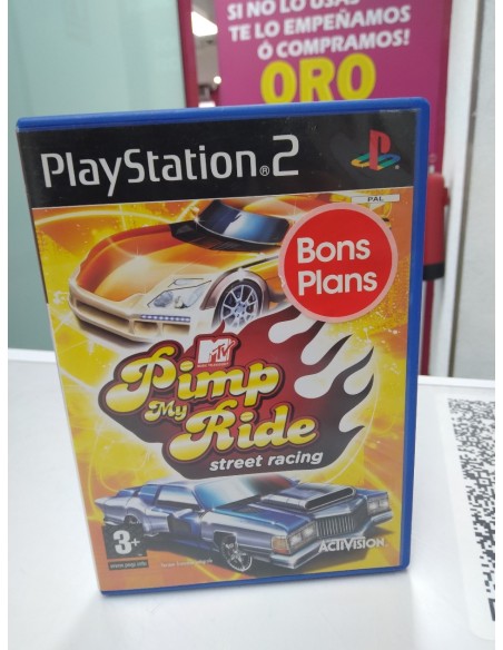 9-9-50598-1-Videojuego PS2 Pimp My Ride Street Racing