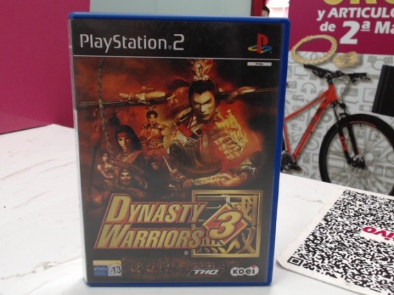9-9-57165-1-Videojuego PS2 Dynasty Warriors 3