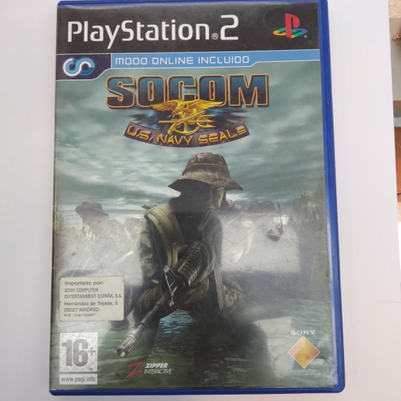 9-9-56530-1-Videojuego PS2 Socom