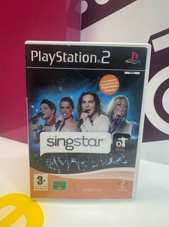 9-9-74137-1-Videojuego PS2 Signstar Operacion Triunfo 