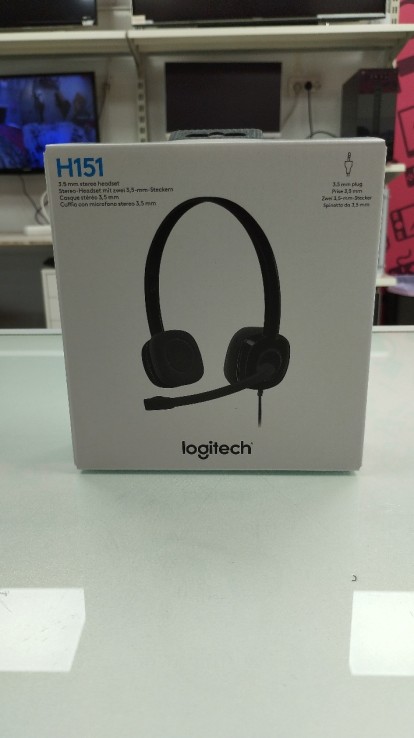 9-6-161462-1-Auriculares Diadema Logitech H151 SIN USO