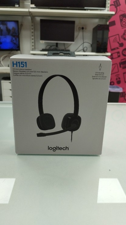 9-6-161463-1-Auriculares Diadema Logitech H151 SIN USO