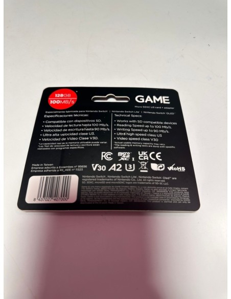 9-9-68700-2-Micro SD Game 128gb (sin Uso)