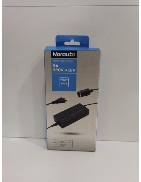 9-6-151704-1-Transformador Norauto POWER CONVERTER 8A 220V 12V