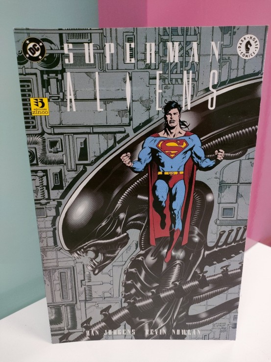 9-9-48170-1-Cómic Superman Vs. Aliens Libro Uno