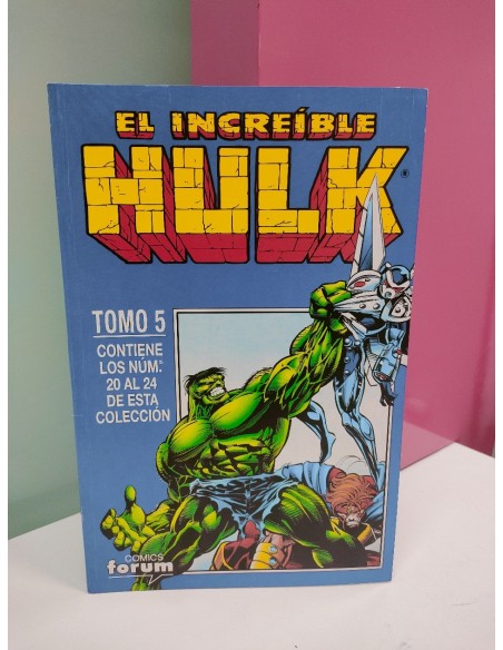 9-9-49660-1-Cómic El increíble Hulk Tomo 5 y vol.21 Héroes invitados