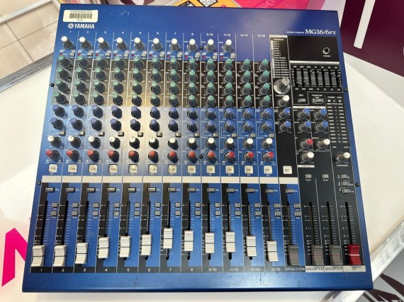 9-1-259729-12-Controlador Mezclador Yamaha MG16 6FX