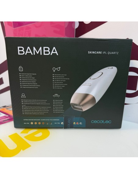 9-9-75989-4-Depiladora Laser cecote bamba skincare ipl Quartz (sin uso)