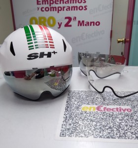 9-9-54426-1-Accesorio Y Complementos Casco sh plus tri eolus Italia M blanco