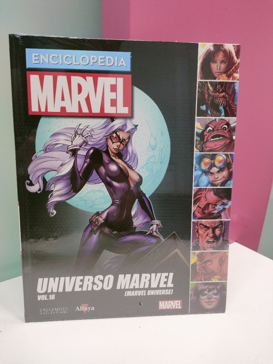 9-9-51217-1-Cómic Enciclopedia marvel 91 Universo Marvel vol.16
