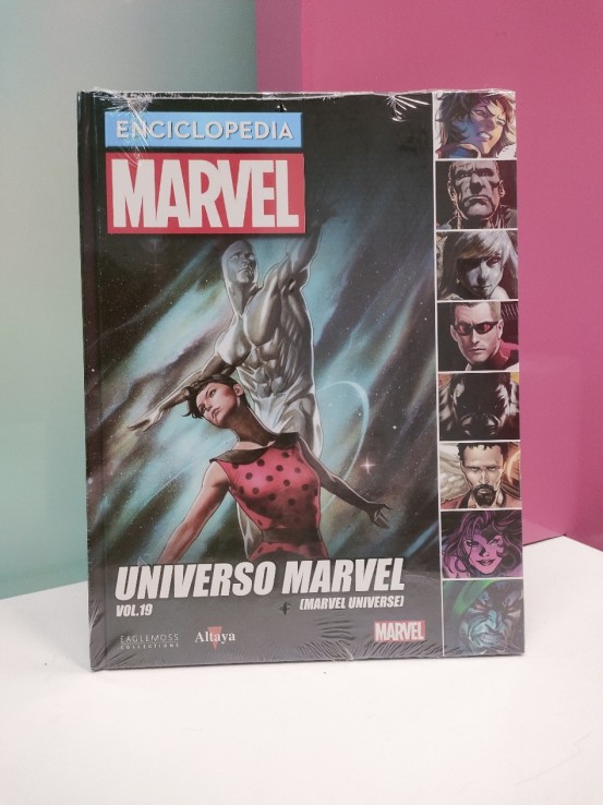 9-9-51221-1-Cómic Enciclopedia marvel 94 Universo Marvel vol.19