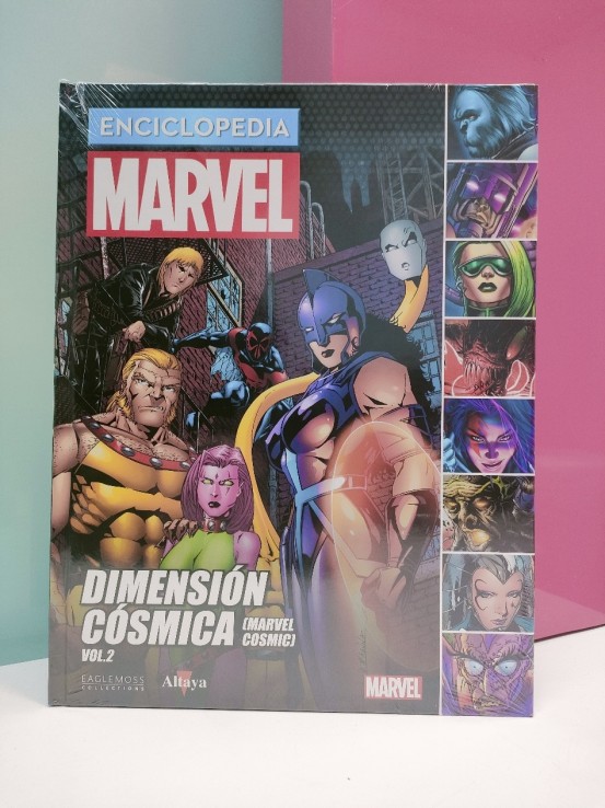 9-9-51232-1-Cómic Enciclopedia marvel 35 Dimension Cosmica vol.2