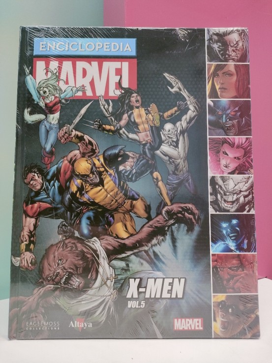9-9-51233-1-Cómic Enciclopedia marvel 36 X-men vol.5
