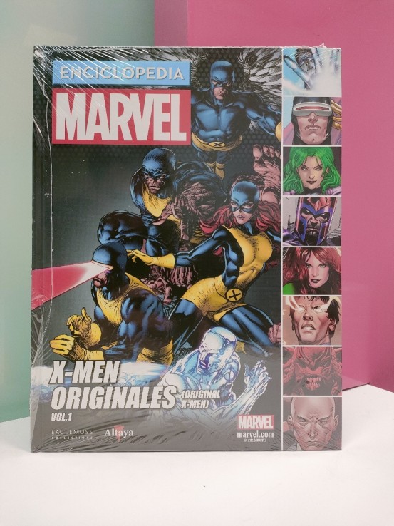 9-9-51586-1-Enciclopedia Enciclopedia marvel 18 X-men originales vol.1