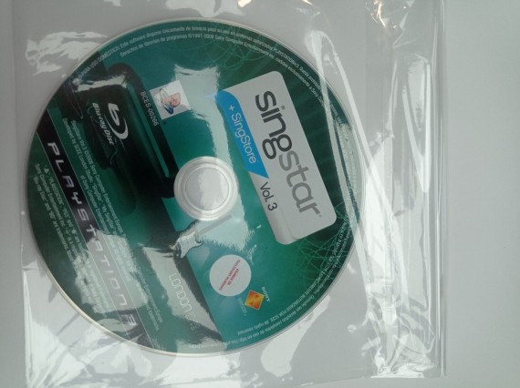 9-9-64960-1-Videojuego Ps3 Singstar Vol.3 (sin caratula)
