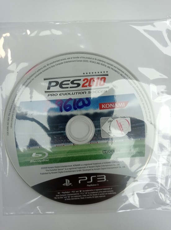 9-9-64969-1-Videojuego Ps3 Pro Evo Soccer 2010 (sin caratula)