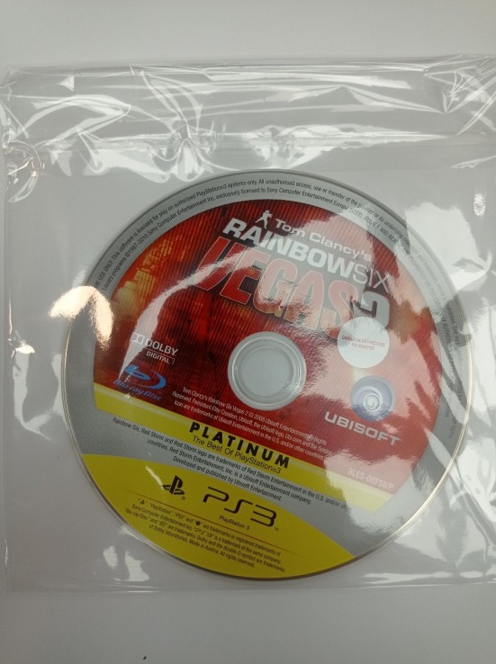 9-9-64972-1-Videojuego Ps3 Rainbow 6 Vegas 2 (sin caratula)