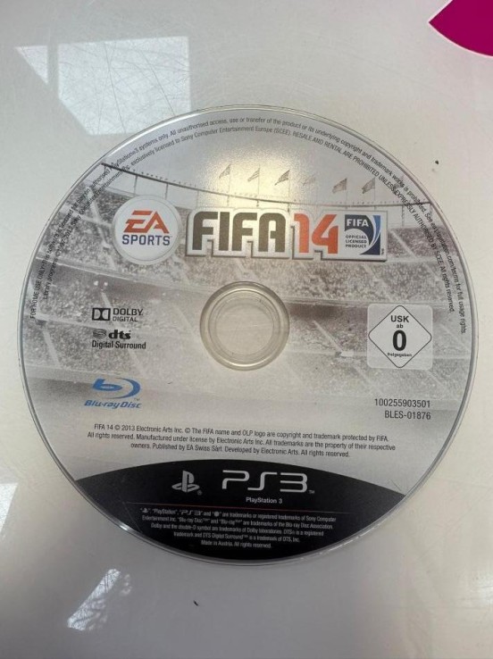 9-9-68298-1-Videojuego PS3 FIFA 14 (sin caratula)