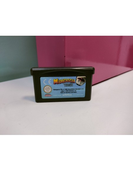 9-9-67222-1-Videojuego GBA Madagascar Operacion Pinguino