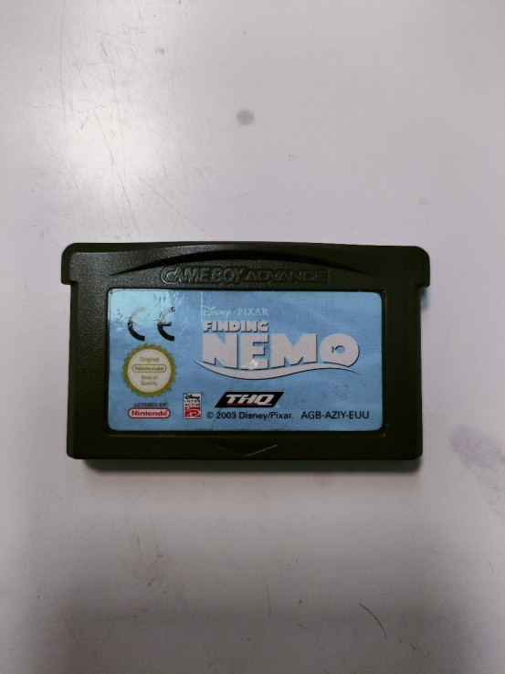 9-9-67225-1-Videojuego GBA Finding Nemo 