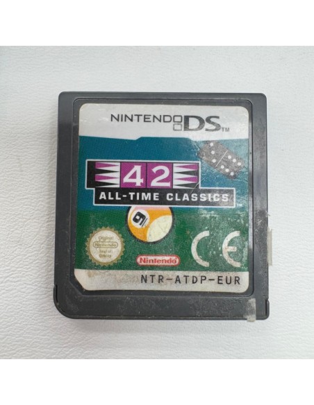 9-9-68439-1-Videojuego Nintendo DS 42 All time Clasiccs