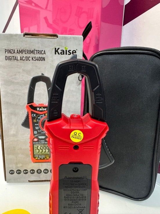 9-9-74463-3-Pinza Amperimétrica Digital Kaise KS400N
