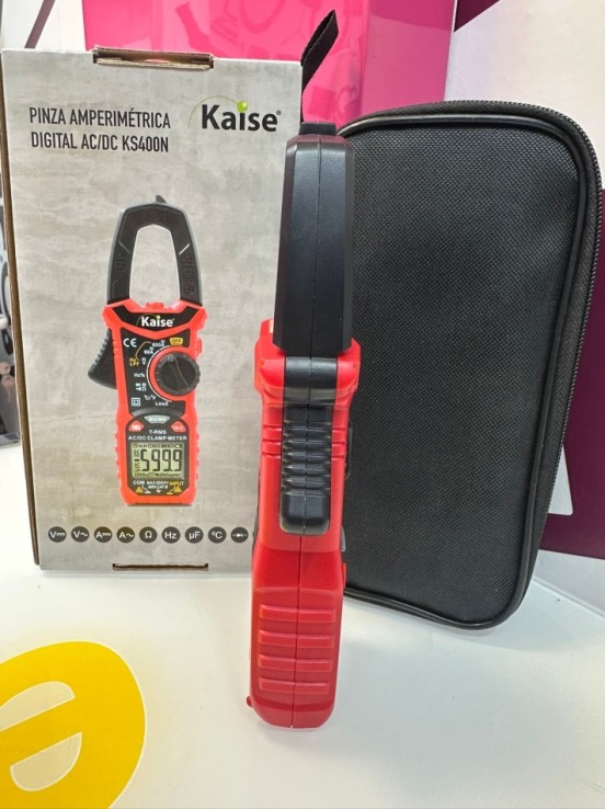 9-9-74463-5-Pinza Amperimétrica Digital Kaise KS400N