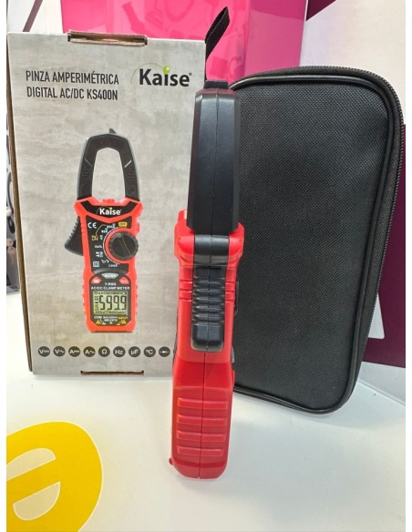 9-9-74463-5-Pinza Amperimétrica Digital Kaise KS400N