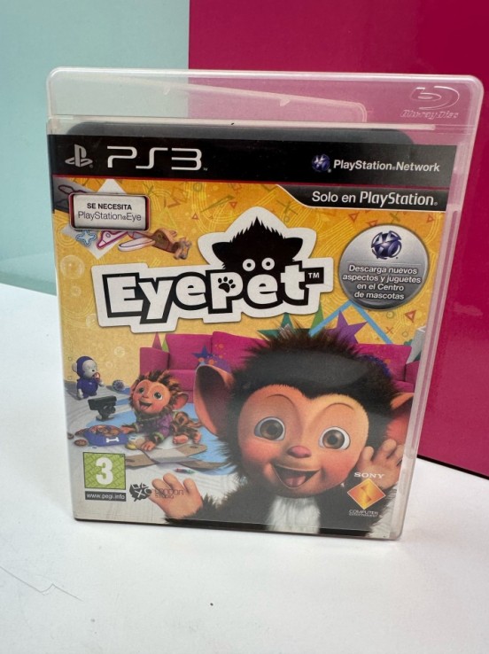 9-9-70303-5-Videojuego PS3 Eyepet Camara
