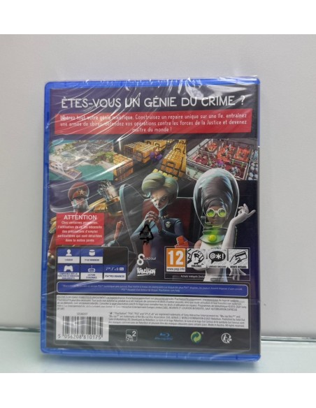 8-8-75312-2-Videojuego PS4 Evil Genius 2 World Domination NUEVO PRECINTADO