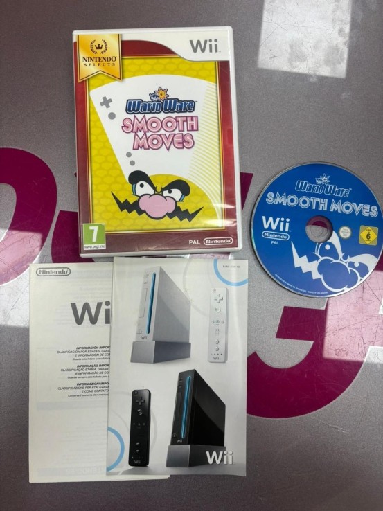 7-7-82192-1-Videojuego Wii Wario Ware Smooth Moves