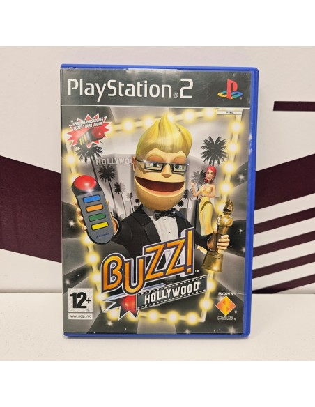 8-8-78364-1-Consola PS2 Buzz: Hollywood