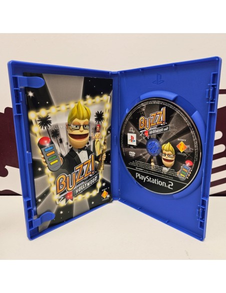 8-8-78364-3-Consola PS2 Buzz: Hollywood