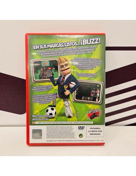 8-8-78363-2-Consola PS2 Buzz: El gran concurso de deportes