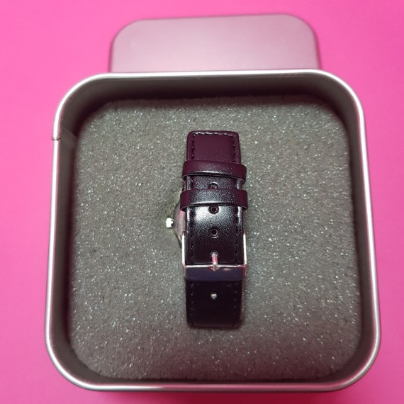 8-8-66943-3-Reloj pulsera señora Antos Cussi negro (Sin Uso)