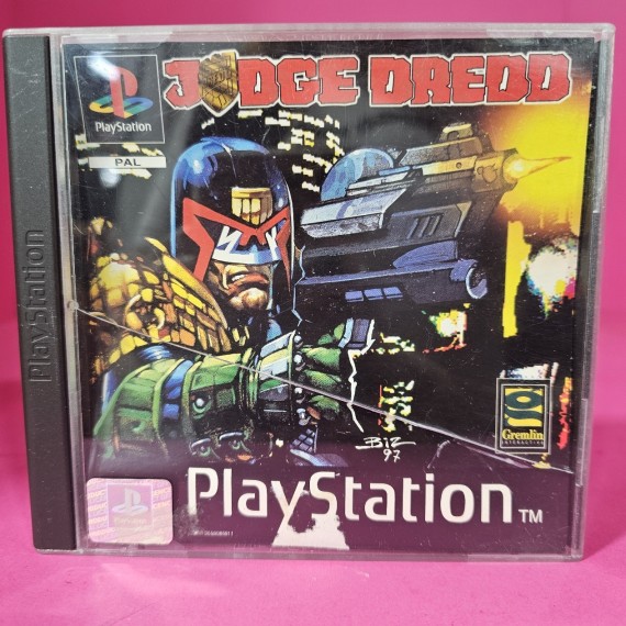 8-8-69638-1-Videojuego PS1 Judge Dredd (EN) Pal