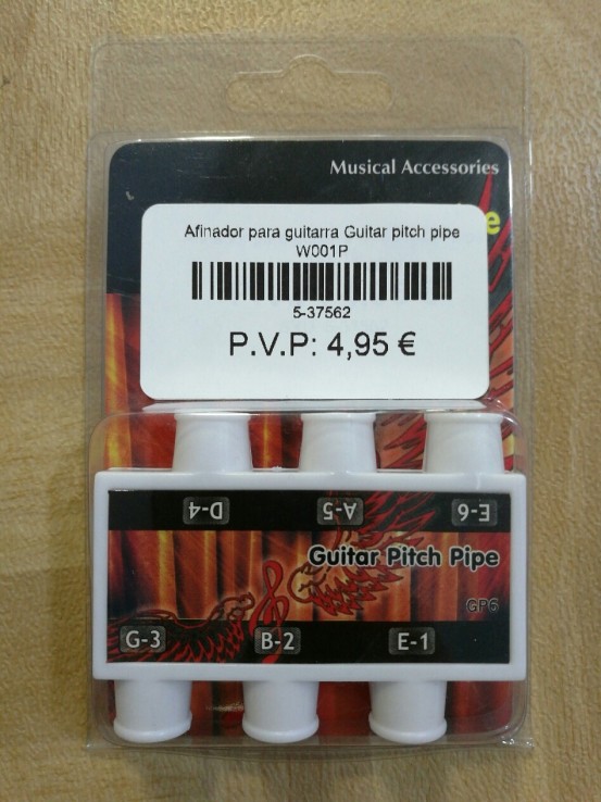 7-5-37562-1-Afinador para guitarra Guitar pitch pipe W001P