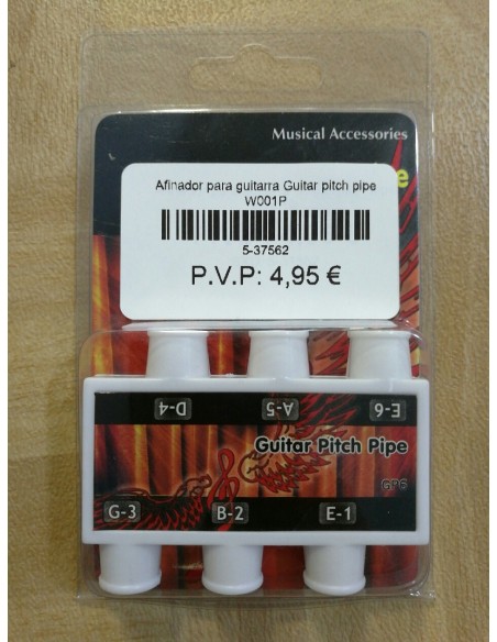 7-5-37562-1-Afinador para guitarra Guitar pitch pipe W001P