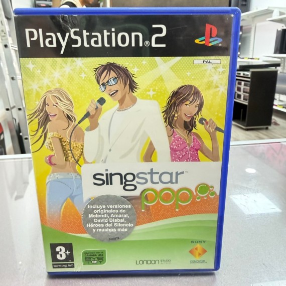 7-7-84832-1-Videojuego PS2 Singstar Pop