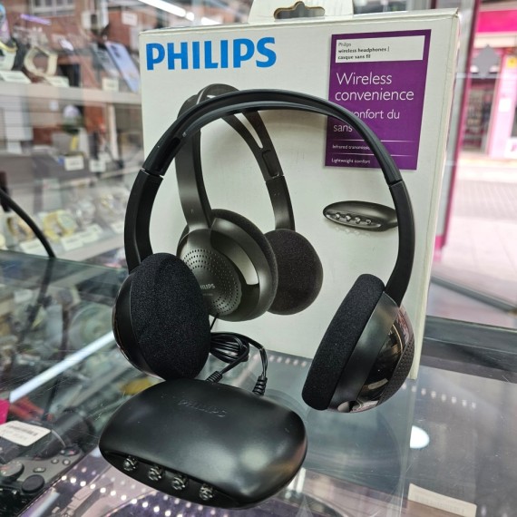 8-8-74358-3-Auriculares Diadema Philips Wireless Convenience (Sin Uso)