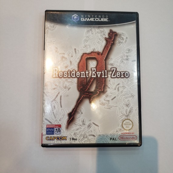 7-7-66472-1-Videojuego GameCube Resident evil zero (pal españa)