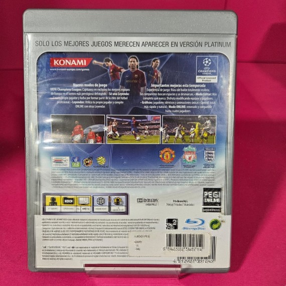 8-8-70201-5-Videojuego PS3 Pes 2009