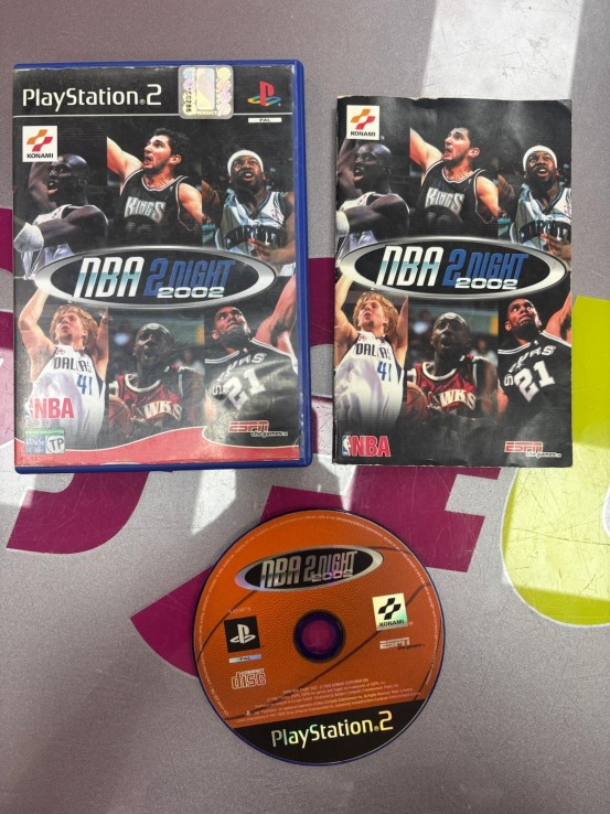 7-7-82533-1-Videojuego PS2 nba 2 nigjt 2002 ps2
