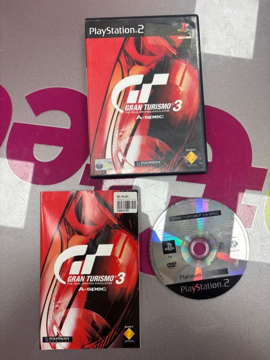 7-7-82538-1-Videojuego PS2 gran turismo 3 ps2 
