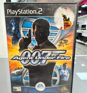 7-7-81230-1-Videojuego PS2 Agent Under Fire 007T