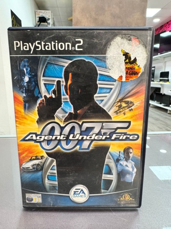 7-7-81230-1-Videojuego PS2 Agent Under Fire 007T